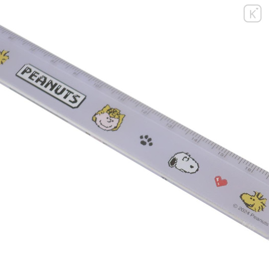 Japan Peanuts 17cm Ruler - Snoopy / Kids Grey - 2