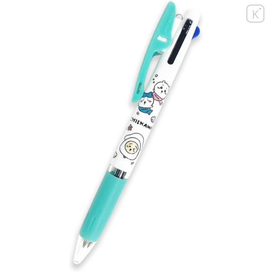 Japan Chiikawa Jetstream 3 Color Multi Ball Pen - Chiikawa & Hachiware & Usagi / Mermaid - 1