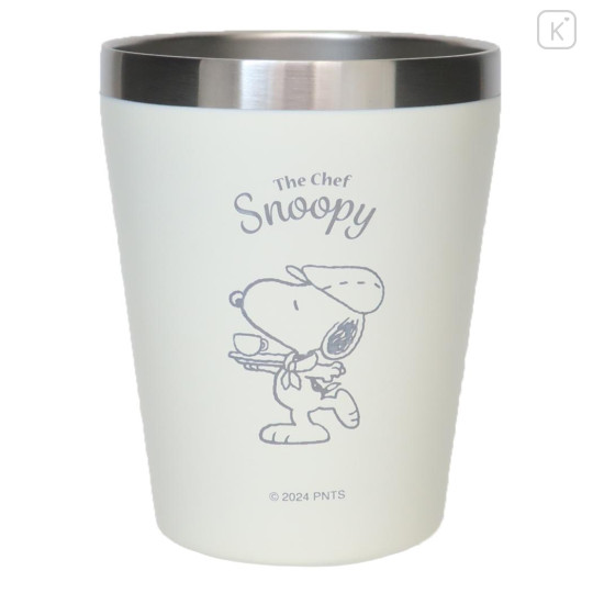 Japan Peanuts Insulated Stainless Steel Tumbler - Snoopy / White - 1