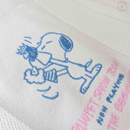 Japan Peanuts Mini Tote Bag - Snoopy / Playing Doll - 5