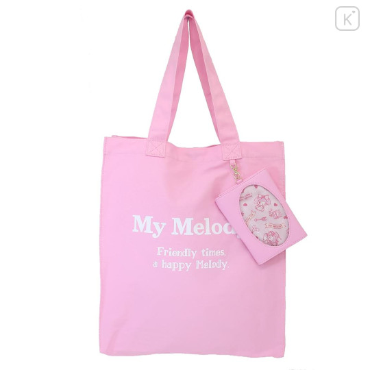 Japan Sanrio Tote Bag & Multi Case - My Melody - 1