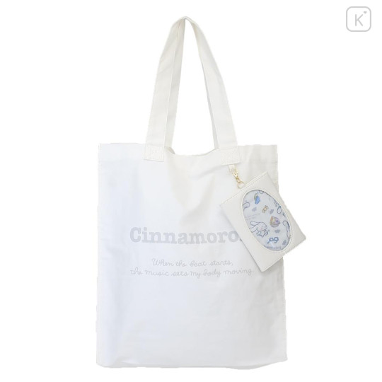 Japan Sanrio Tote Bag & Multi Case - Cinnamoroll - 1