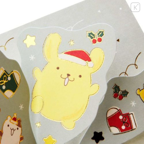 Japan Sanrio 3D Greeting Card - Pompompurin / Christmas - 4