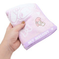 Japan Sanrio Mini Towel Jacquard Handkerchief - My Melody / Heart Light Pink - 3