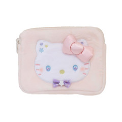 Japan Sanrio Mini Pouch & Tissue Case - Hello Kitty / Dreamy Yumefuwa