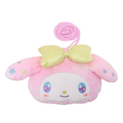 Japan Sanrio Mascot Neck Pouch - My Melody / Dreamy Yumefuwa