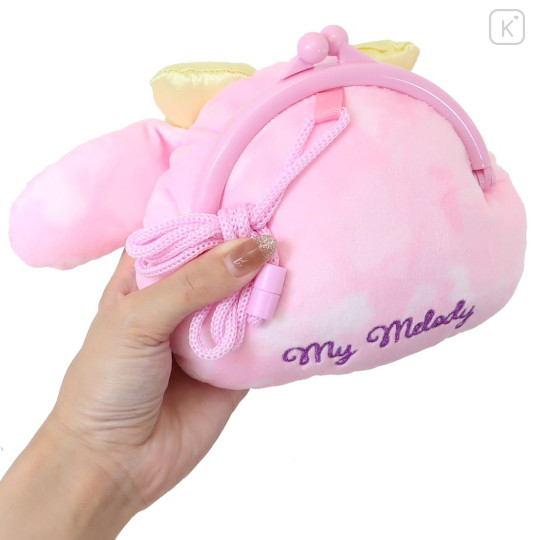 Japan Sanrio Mascot Neck Pouch - My Melody / Dreamy Yumefuwa - 2