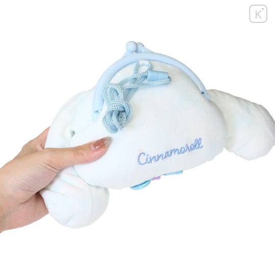 Japan Sanrio Mascot Neck Pouch - Cinnamoroll / Dreamy Yumefuwa - 2