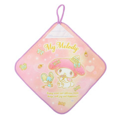 Japan Sanrio Hand Towel with Loop - My Melody / Desset Party