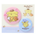 Japan Sanrio Can Badge Set - Pompompurin / Group Hug Big Brother - 1