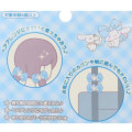 Japan Sanrio Mascot Hair Tie Set - Cinnamoroll / Ribbon Glitter Stars - 4