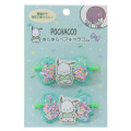 Japan Sanrio Mascot Hair Tie Set - Pochacco / Ribbon Glitter Stars - 1