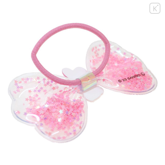 Japan Sanrio Mascot Hair Tie - My Melody / Ribbon Glitter Stars - 2