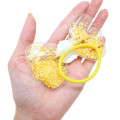 Japan Sanrio Mascot Hair Tie - Pompompurin / Ribbon Glitter Stars - 2