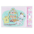 Japan Sanrio Vinyl Sticker - Cinnamoroll & Pochacco & Pompompurin / Prince Afternooon Tea - 1