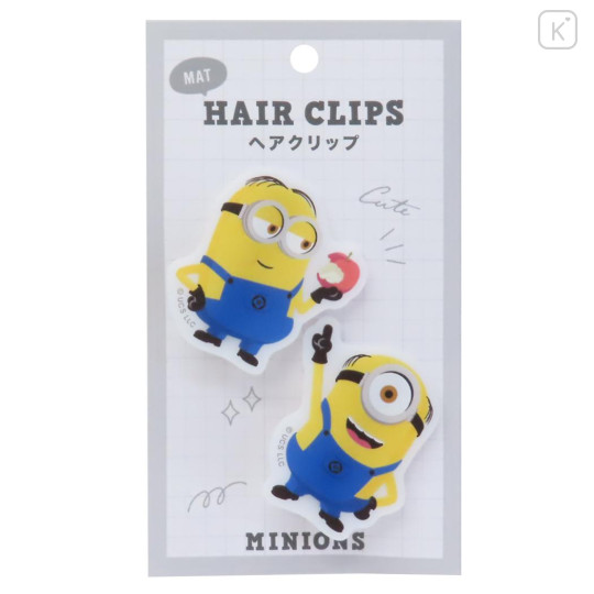 Japan Minions Hair Clip Set - Despicable Me 4 - 1