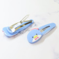 Japan Sanrio Face-shaped Hair Clip Set - Tuxedo Sam - 2