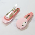 Japan Sanrio Face-shaped Hair Clip Set - My Sweet Piano - 2