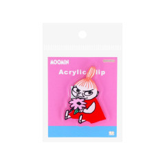 Japan Moomin Acrylic Clip - Little My / Flower