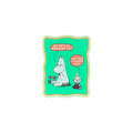 Japan Moomin Acrylic Clip - Little My & Moomintroll / Excellent Idea - 2