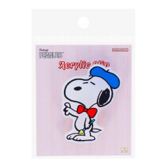 Japan Peanuts Acrylic Clip - Snoopy / Bon Voyage Artist