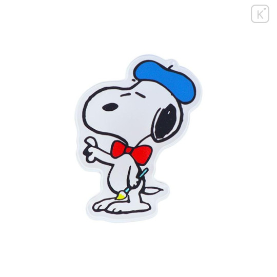 Japan Peanuts Acrylic Clip - Snoopy / Bon Voyage Artist - 2