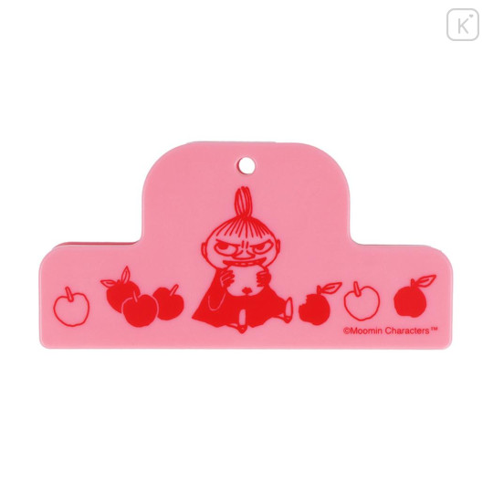 Japan Moomin Magnet Clip - Little My / Apple - 2