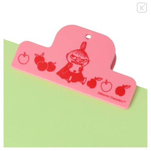 Japan Moomin Magnet Clip - Little My / Apple - 4