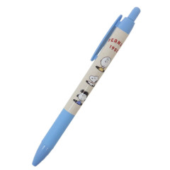 Japan Peanuts Ballpoint Pen - Snoopy / Kids Blue & Beige