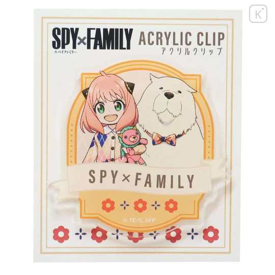 Japan Spy × Family Acrylic Clip - Anya & Bond - 1