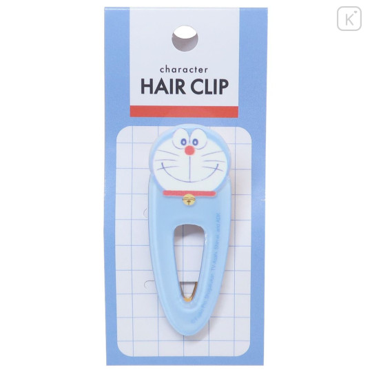 Japan Doraemon Acrylic Hair Clip - Doraemon : Smile - 3