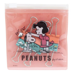 Japan Peanuts Binder Clip 6pcs Set - Snoopy & Kids