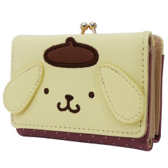 Japan Sanrio Trifold Wallet - Pompompurin / Smile