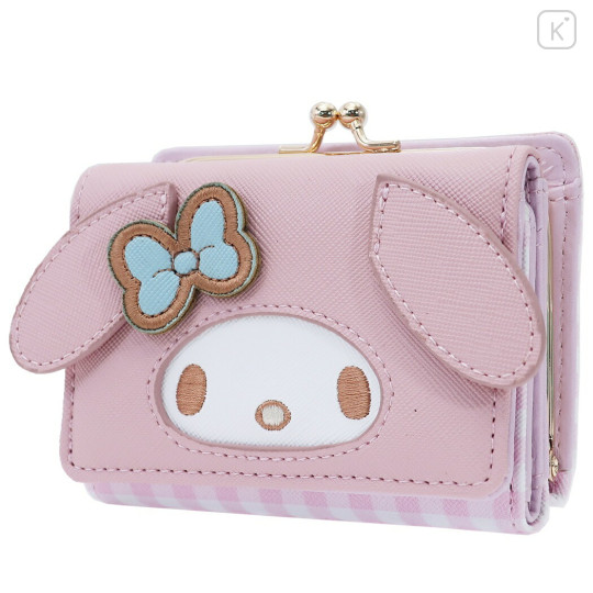 Japan Sanrio Trifold Wallet - My Melody / Smile - 1