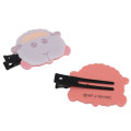 Japan Pui Pui Molcar Face-shaped Hair Clip - Teddy - 2