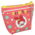 Japan Sanrio Triangular Mini Pouch - My Melody / Retro Party - 2