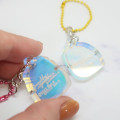 Japan San-X Acrylic Keychain Connecting Set - Sumikko Gurashi : Baby Aurora Shirokuma & Neko - 2