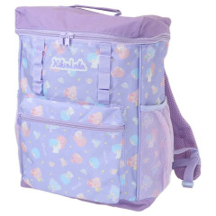 Japan Sanrio Kids Backpack Rucksack - Little Twin Stars / Light Purple