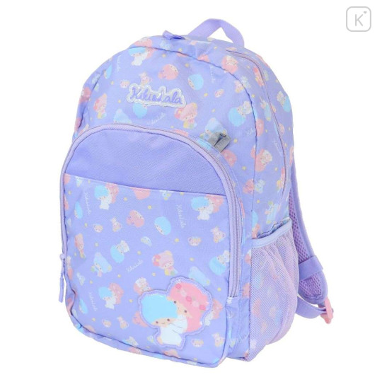 Japan Sanrio Kids Backpack Rucksack - Little Twin Stars / Light Purple B - 1