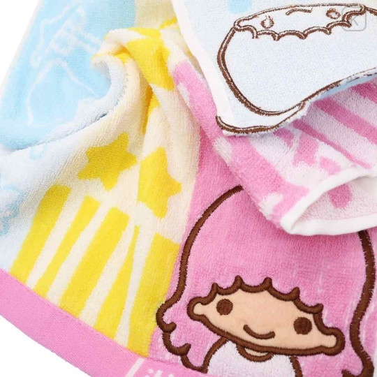 Japan Sanrio Jacquard Face Towel - Little Twin Stars - 3