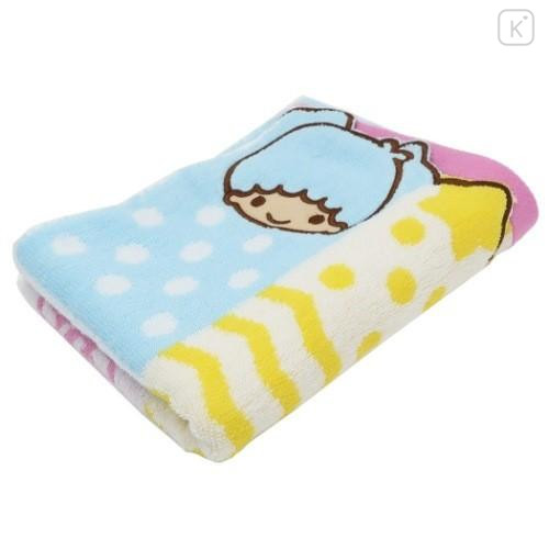 Japan Sanrio Jacquard Face Towel - Little Twin Stars - 4