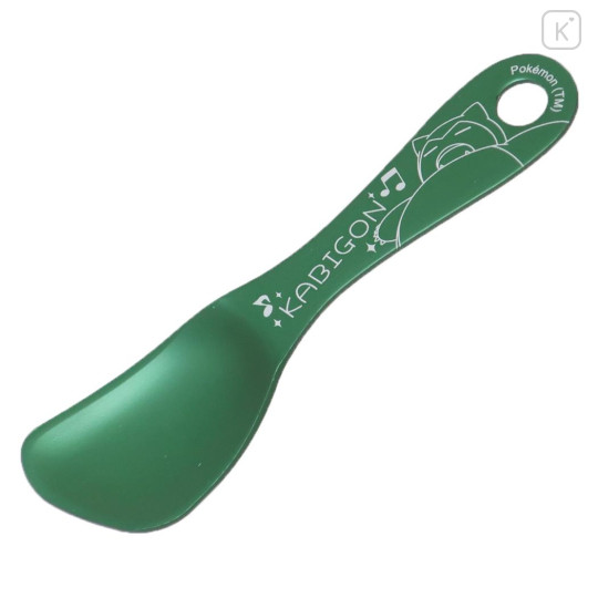 Japan Pokemon Ice Cream Spoon - Snorlax / Green - 1