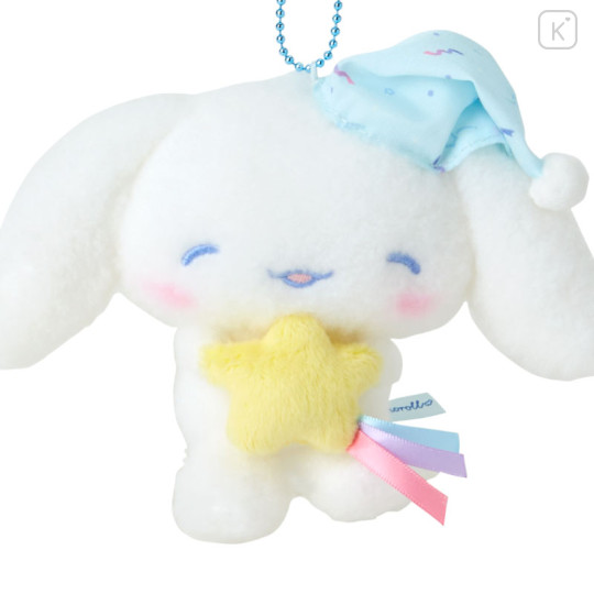 Japan Sanrio Original Mascot Holder - Cinnamoroll / Sleepy Time - 2