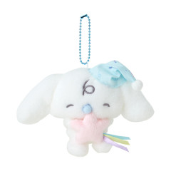 Japan Sanrio Original Mascot Holder - Cinnamoroll Milk / Sleepy Time