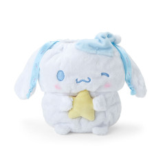 Japan Sanrio Original Stuffed Toy Purse - Cinnamoroll / Sleepy Time