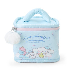 Japan Sanrio Original Vanity Pouch - Cinnamoroll / Sleepy Time