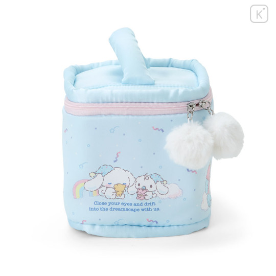 Japan Sanrio Original Vanity Pouch - Cinnamoroll / Sleepy Time - 2