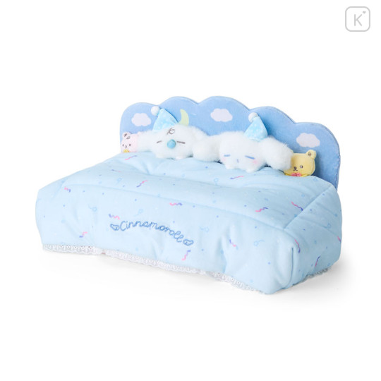 Japan Sanrio Original Tissue Box Case - Cinnamoroll / Sleepy Time - 2