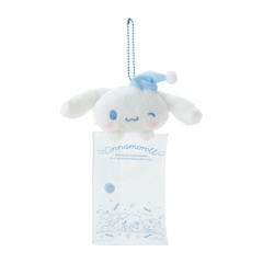 Japan Sanrio Original Clear Case with Mascot - Cinnamoroll / Sleepy Time