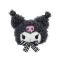 Japan Sanrio Original Face-shaped Hair Clip - Kuromi - 1